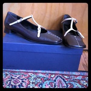 Prada T-strap flats size 36